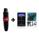 Rotary Pen Tattoo Set - FIERCE PEN and Hurricane HP2-Plus Power Supply.