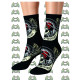 KNUCK - Motorcycle Skull Crew Socks