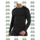 KNUCK- Active High Stretch Crew Neck Long Sleeve Compress Shirts