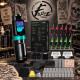 Tattoo Kit - POSEIDON - Wireless Tattoo Machine Pen Kit - Latest features